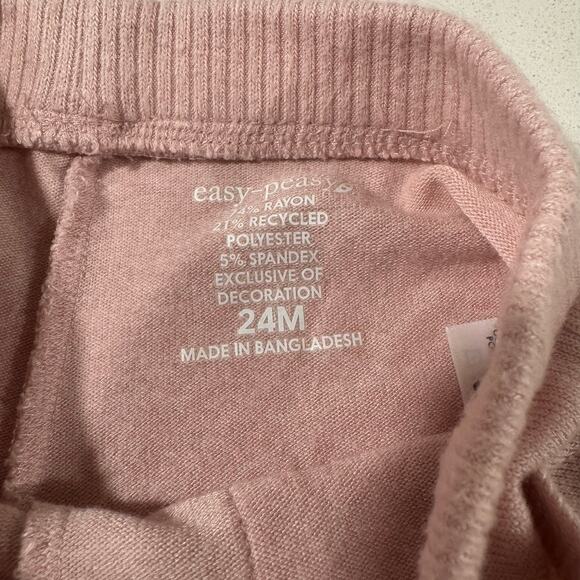 Easy Peasy 24M Toddler Girl Long Sleeve Pullover and Pant Outfit - Picture 6 of 6